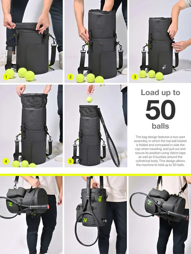 🎾 Game-Changing Portable Tennis Ball Machine | Elevate Your Solo Practice